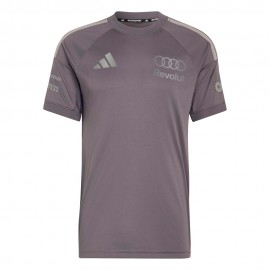 Audi F1 T-Shirt Teamwear Replica grigio rosso