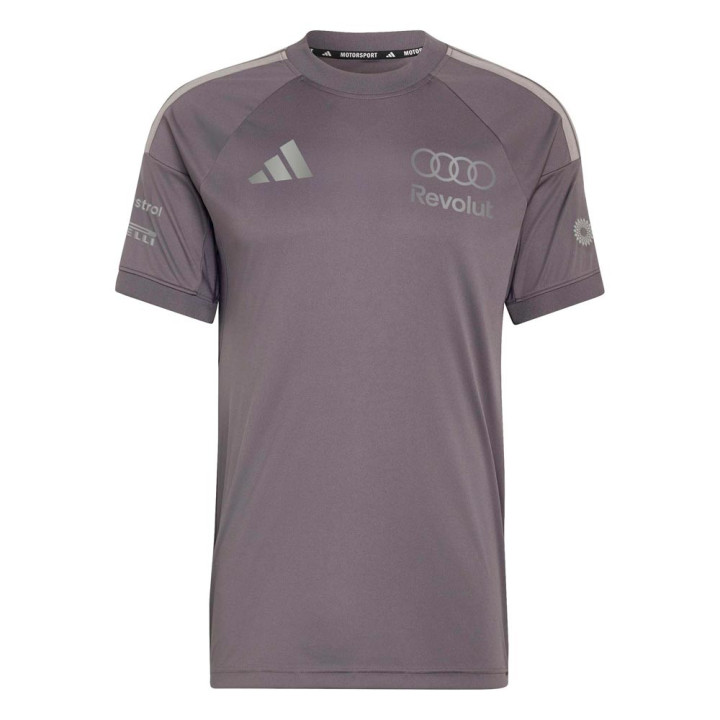 ADIDAS Audi Formula 1 Team Dna T-Shirt Replica Grigio Rosso Uomo