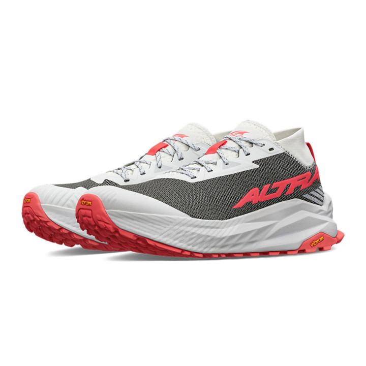 Altra Olympus 275 Bianco Coral - Scarpe Trail Running Uomo