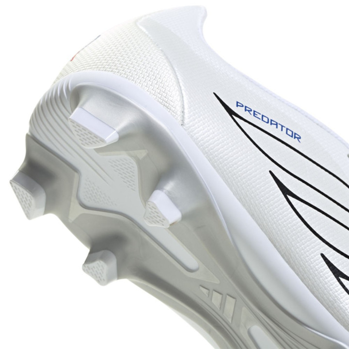 ADIDAS Predator Club Ft Fg J Bianco Bianco Blu - Scarpe Da Calcio Bambino