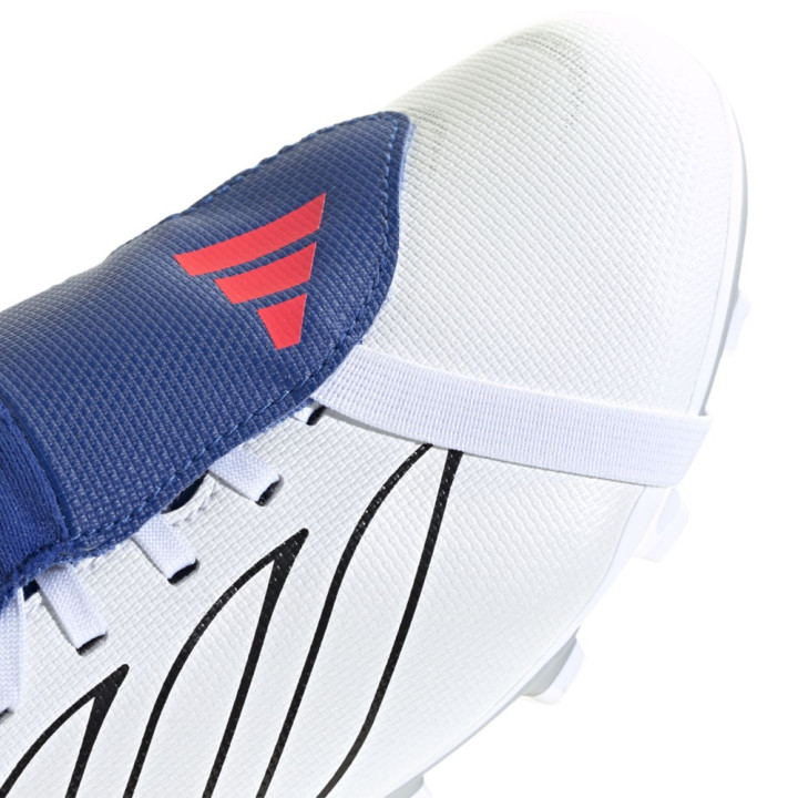 ADIDAS Predator Club Ft Fg J Bianco Bianco Blu - Scarpe Da Calcio Bambino
