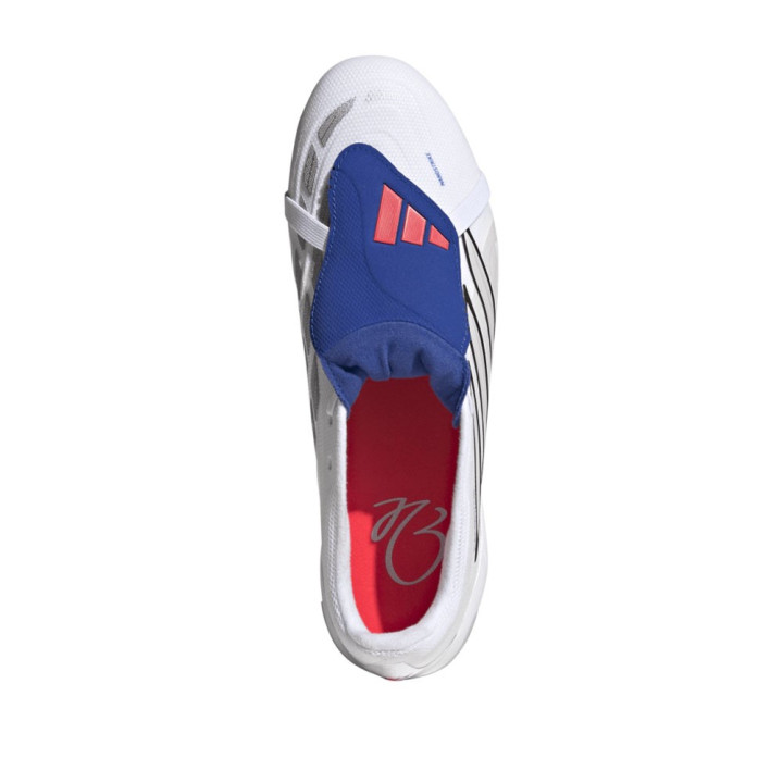 ADIDAS Predator League Ft Fg Bianco Bianco Blu - Scarpe Da Calcio Uomo