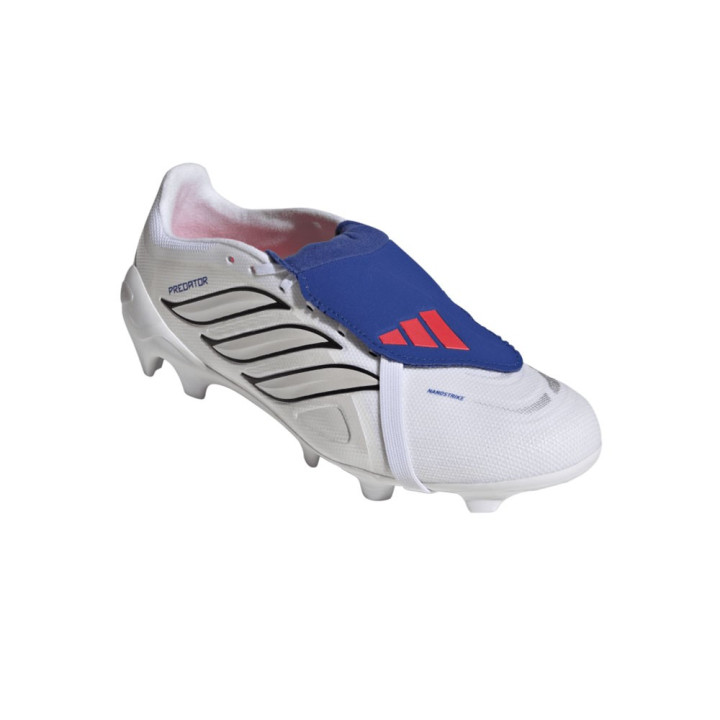 ADIDAS Predator League Ft Fg Bianco Bianco Blu - Scarpe Da Calcio Uomo