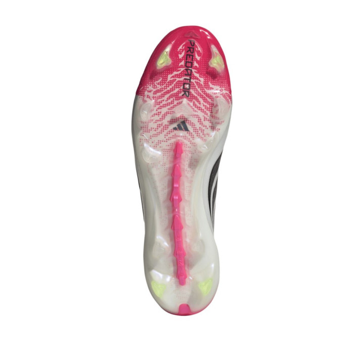 ADIDAS Predator Elite Ll Fg Rosso Nero Bianco - Scarpe Da Calcio Uomo