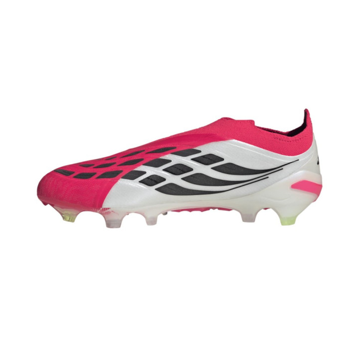 ADIDAS Predator Elite Ll Fg Rosso Nero Bianco - Scarpe Da Calcio Uomo
