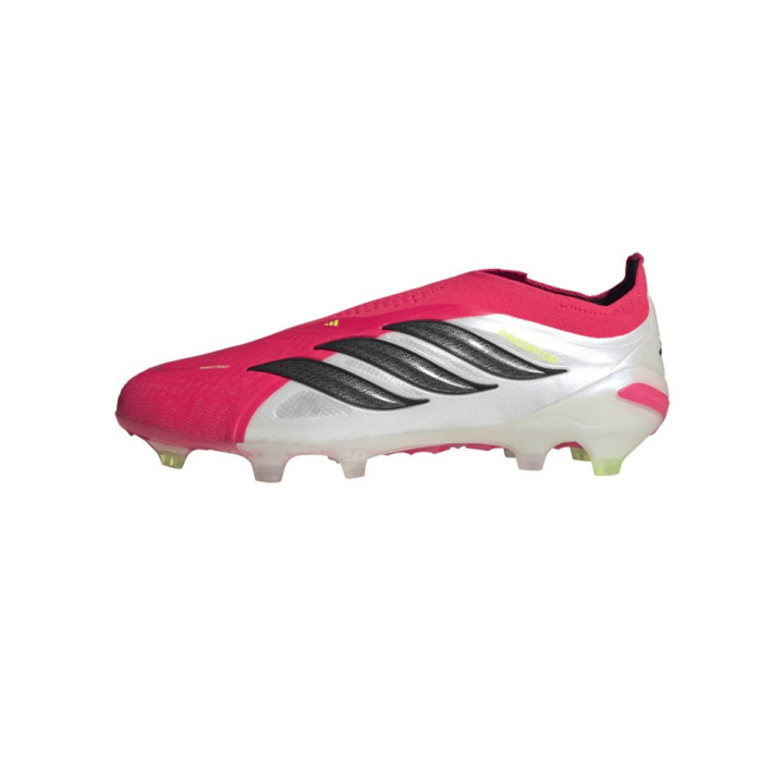 ADIDAS Predator Elite Ll Fg Rosso Nero Bianco - Scarpe Da Calcio Uomo