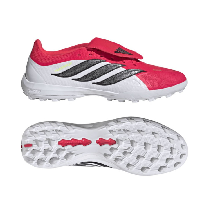 ADIDAS Predator League Tf Ft Rosso Nero Bianco - Scarpe Da Calcio Uomo