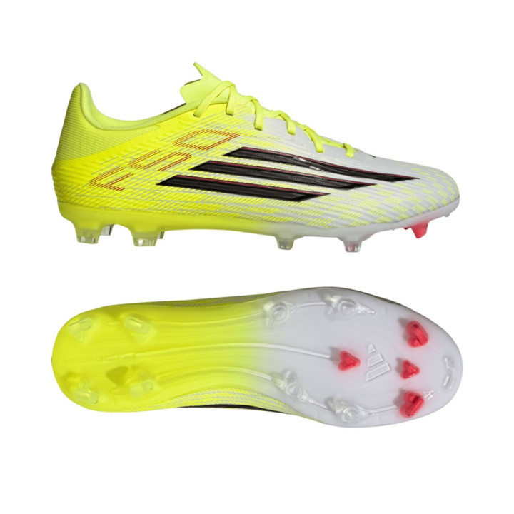 ADIDAS F50 League Fg Ll Sky Blu Giallo - Scarpe Da Calcio Uomo