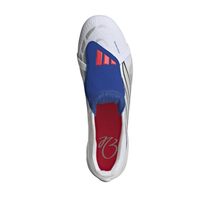 ADIDAS Predator Pro Ft Fg Bianco Bianco Blu - Scarpe Da Calcio Uomo