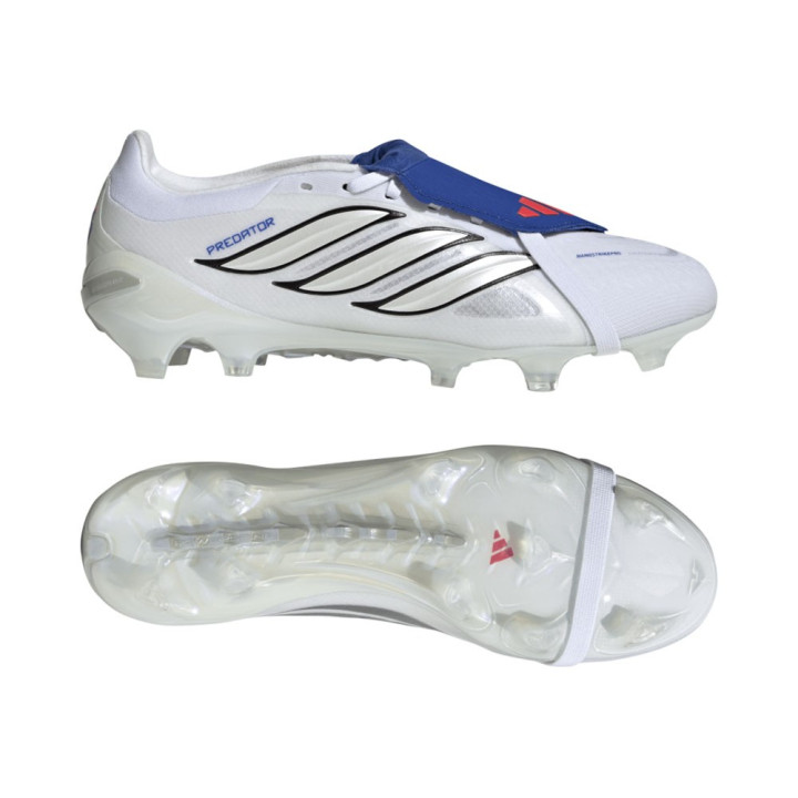 ADIDAS Predator Pro Ft Fg Bianco Bianco Blu - Scarpe Da Calcio Uomo