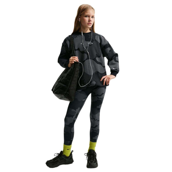 Nike One Leggings Sportivi Nero Bambina