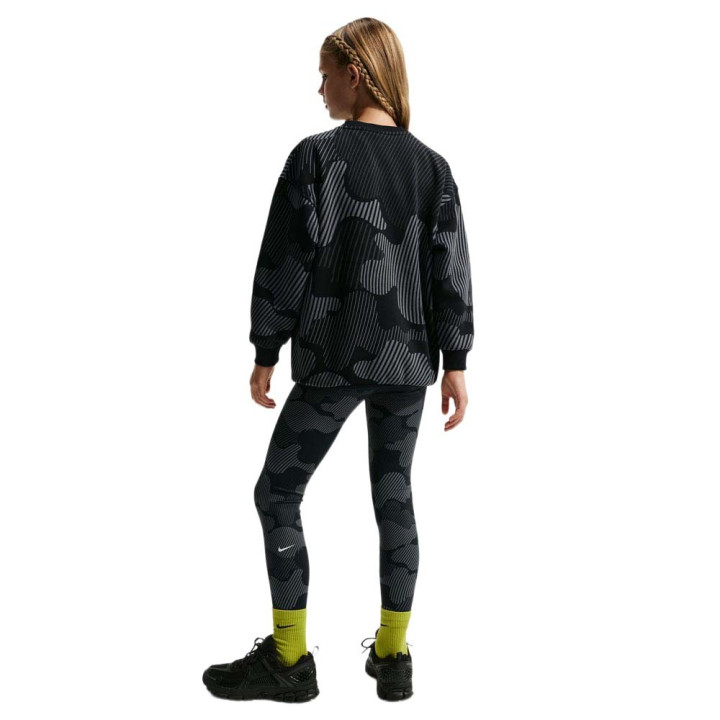 Nike One Leggings Sportivi Nero Bambina