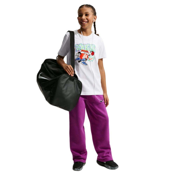Nike Sportswear Maglietta Palestra Graphic Bianco Bambino