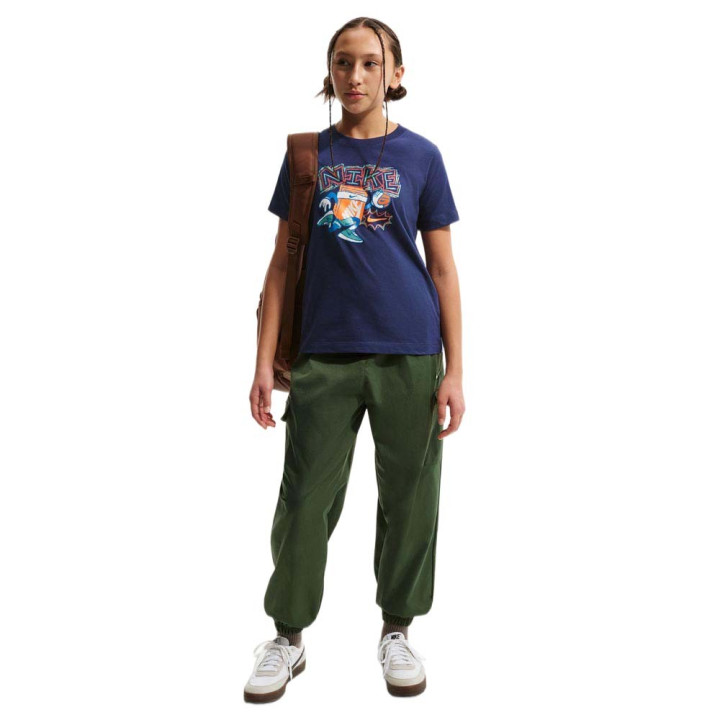 Nike Sportswear Maglietta Palestra Graphic Blu Bambino