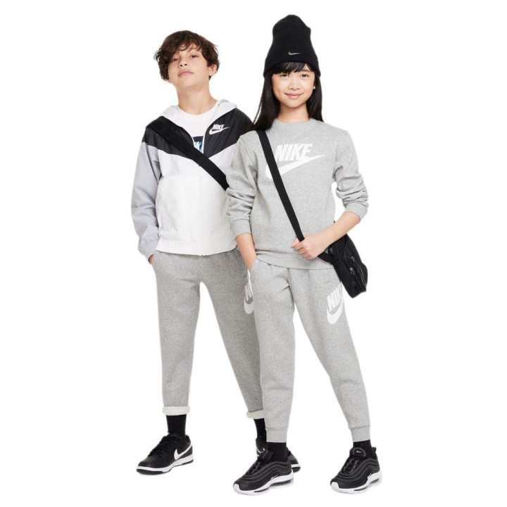 Nike Club Pantaloni Con Polsino Grigio Bambino