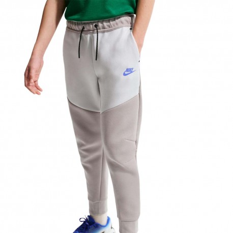 Nike Sportswear Tech Pantaloni Con Polsino Grigio Blu Bambino