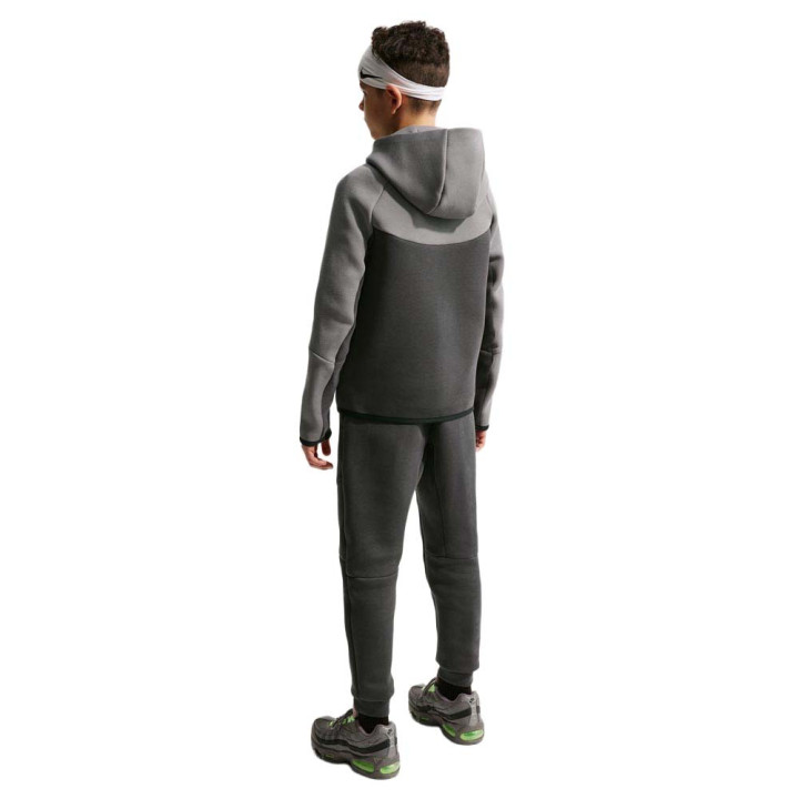 Nike Sportswear Tech Pantaloni Con Polsino Grigio Antracite Bambino