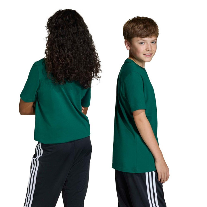 ADIDAS Originals Maglietta Palestra Logo Piccolo Verde Bambino