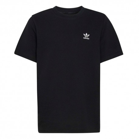 ADIDAS Originals Maglietta Palestra Waffle Nero Bambino