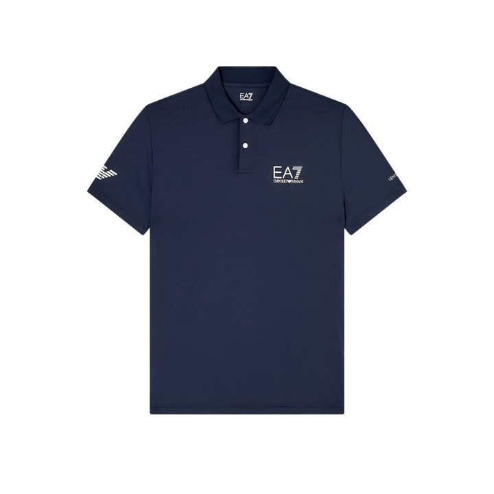 Ea7 Polo Tennis Ventus7 Navy Blue Uomo