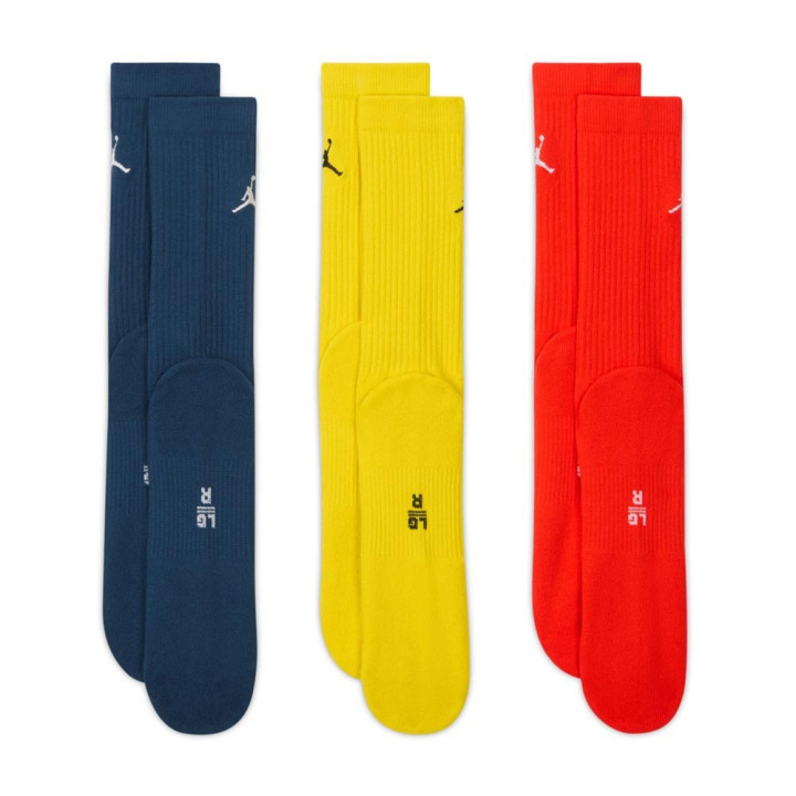 Nike Jordan Calza Jordan Tris Pack Blu