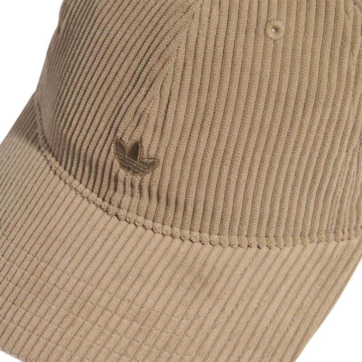 ADIDAS Originals Corduroy Baseball Cappellino Or Velluto Beige