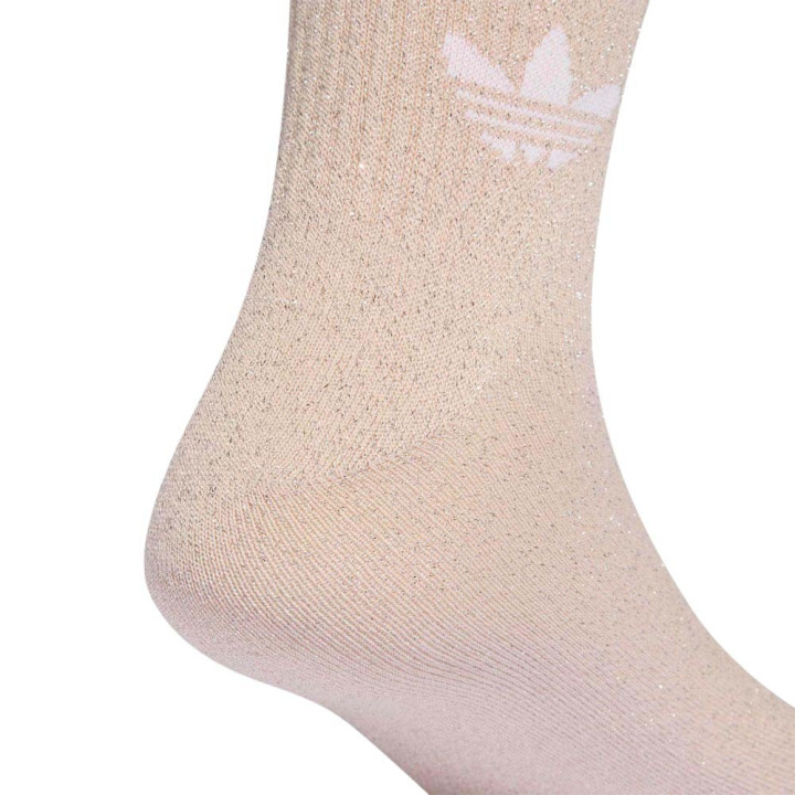 ADIDAS Originals 3-Strisce Glitter Crew Calza Bipack Glitter Multi