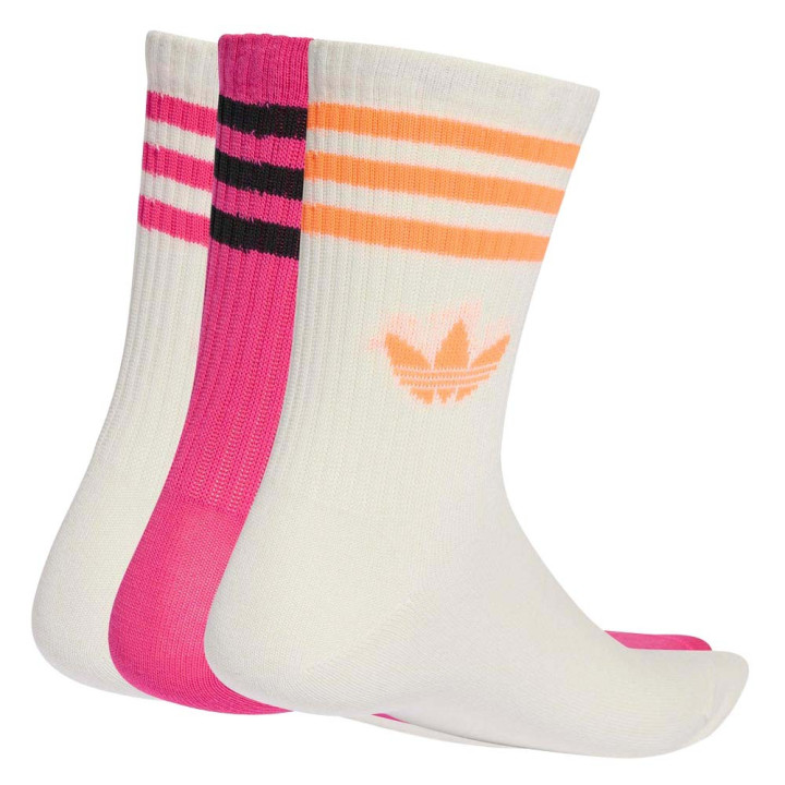 ADIDAS Originals 3-Stripes Calza Trefoil High 3 Pack Fuxia
