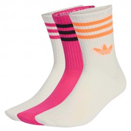 3-Stripes Calza Trefoil High 3 Pack fuxia