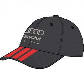 Audi F1 Cappellino 3 Stripes grigio rosso