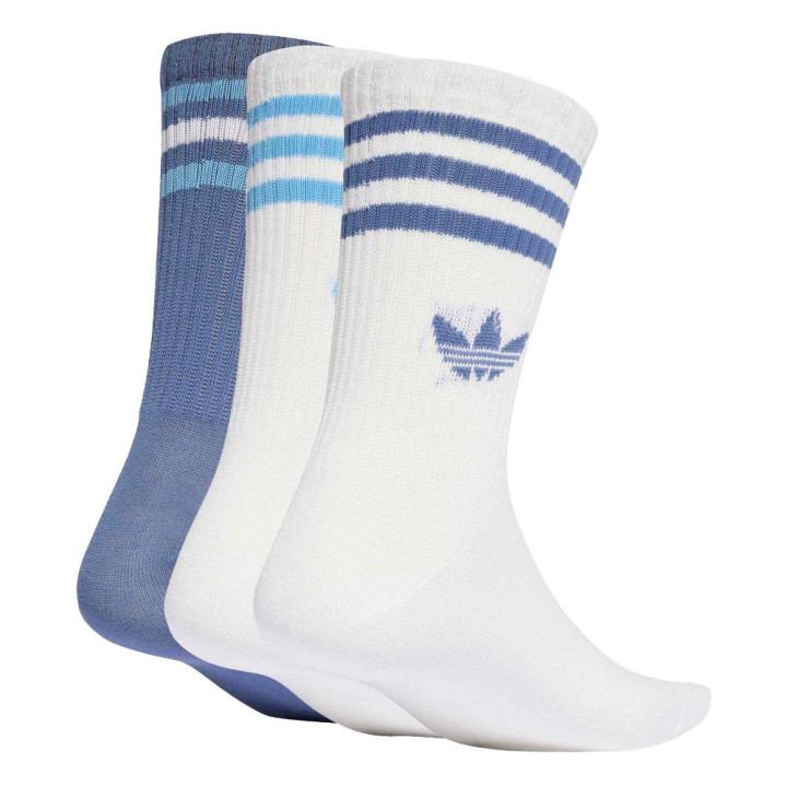 ADIDAS Originals 3-Stripes Calza Trefoil High 3 Pack Blu