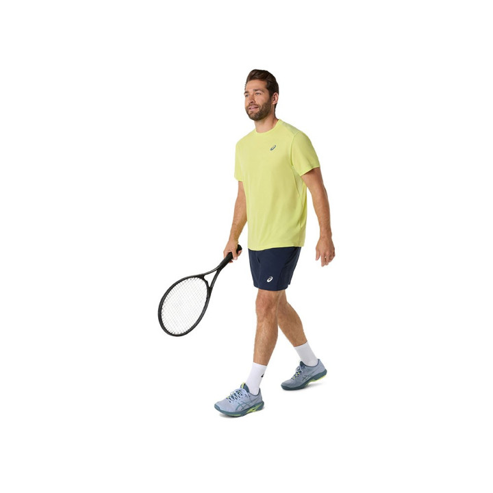 Asics T-Shirt Tennis Court Performance Nero Uomo