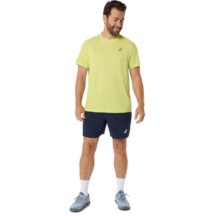 Asics T-Shirt Tennis Court Performance Nero Uomo