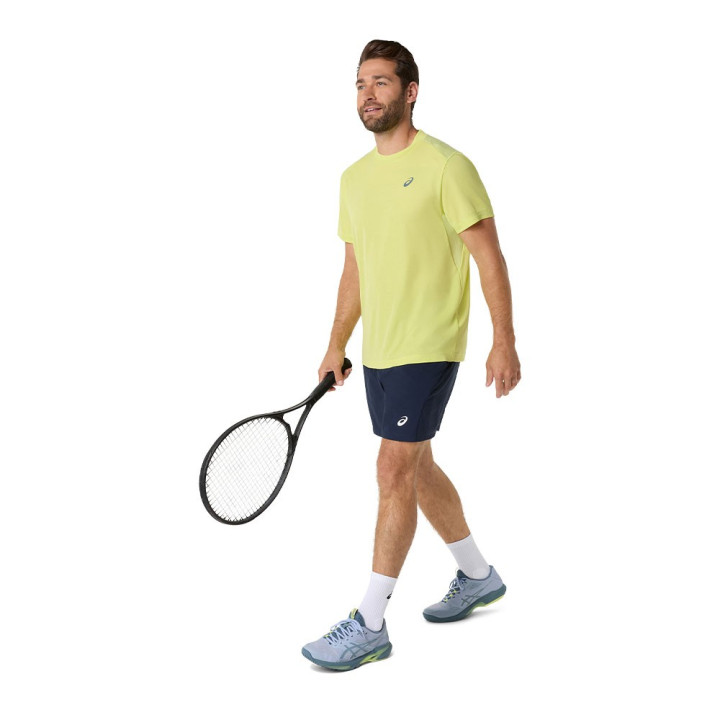 Asics T-Shirt Tennis Court Performance Nero Uomo