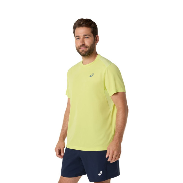 Asics T-Shirt Tennis Court Performance Nero Uomo