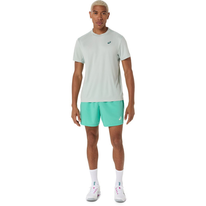 Asics T-Shirt Tennis Court Performance Nero Uomo