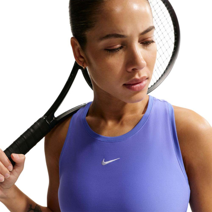 Nike Canotta Tennis Victory Sapphire Bianco Donna