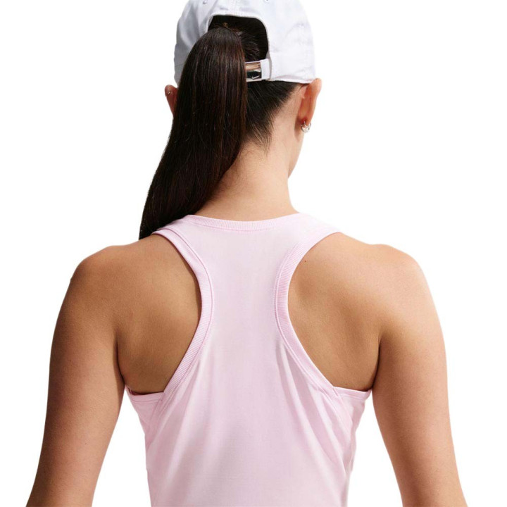 Nike Abito Tennis Victory Rosa Foam Nero Donna