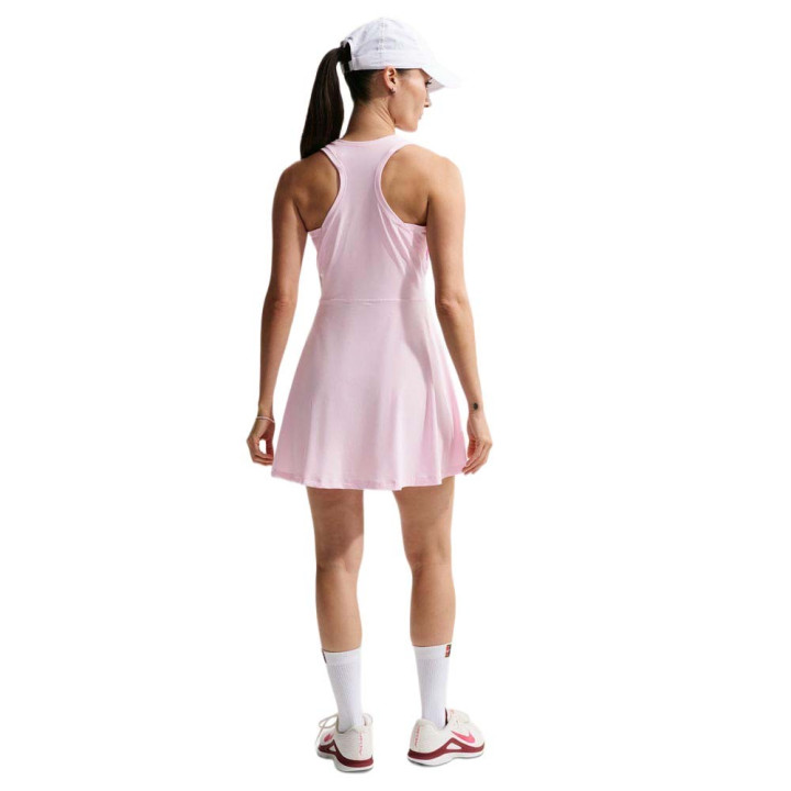 Nike Abito Tennis Victory Rosa Foam Nero Donna