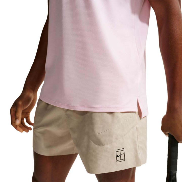 Nike Short Tennis Advantage 6" Desert Khaki Uomo