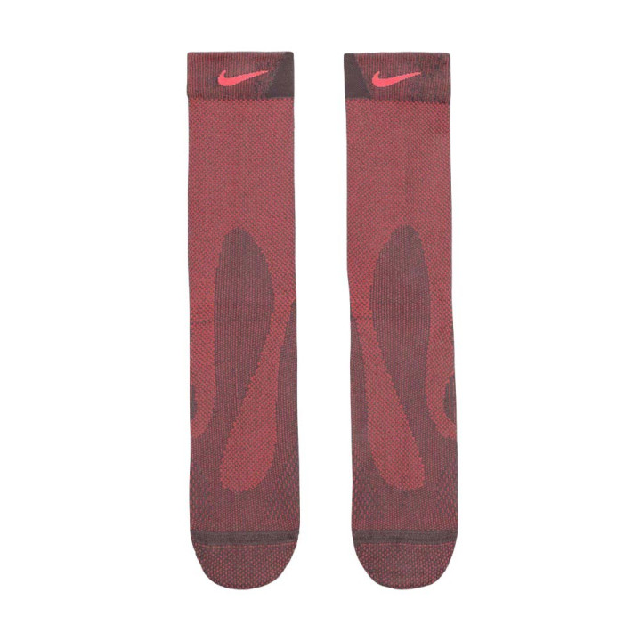 Nike Calza Run Fast Mediumweight Crew Tattoo Hot Lava
