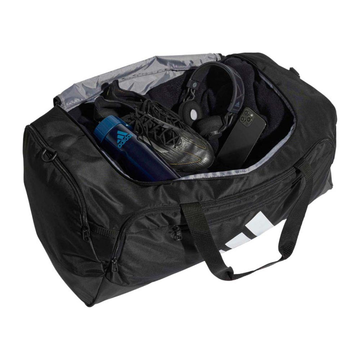 ADIDAS Borsa Duffle Taglia L Nero Bianco