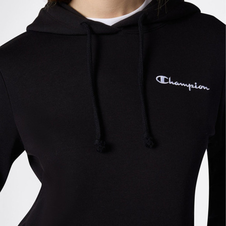 Champion Felpa Con Cappuccio Bianco Donna