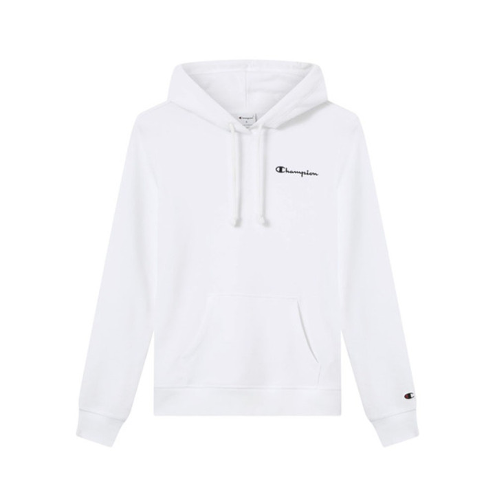 Champion Felpa Con Cappuccio Nero Donna