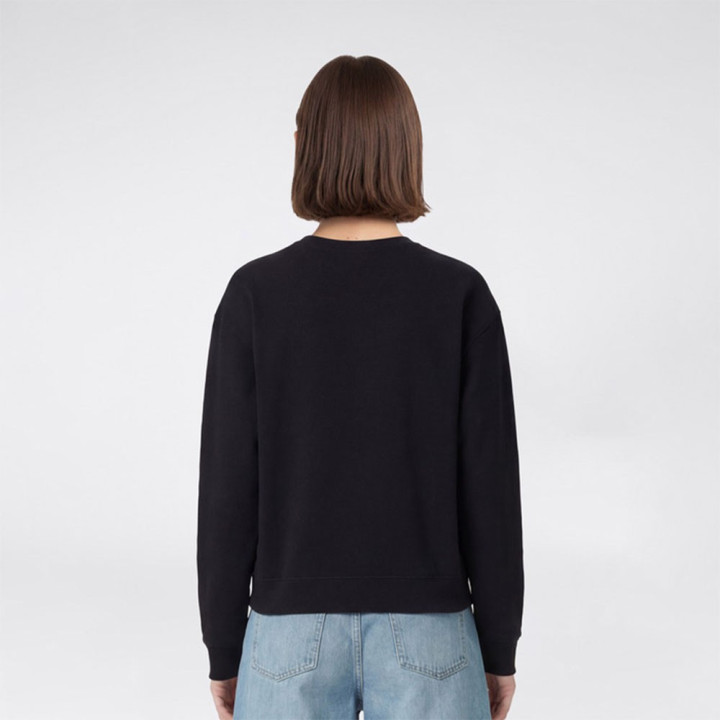 Champion Felpa Girocollo Nero Donna