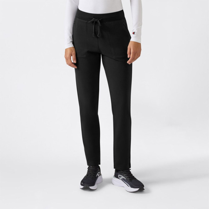Champion Panta Slim Tasca Nero Donna