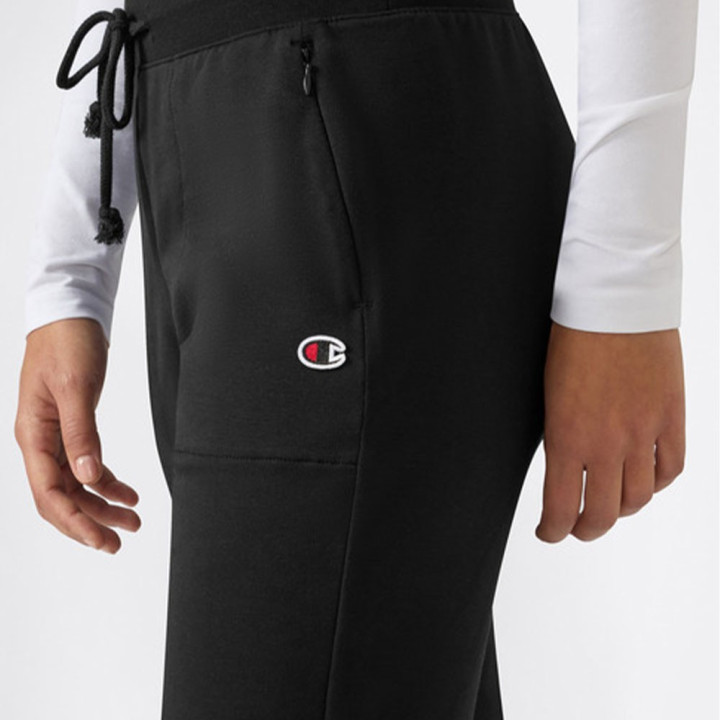 Champion Panta Slim Tasca Nero Donna