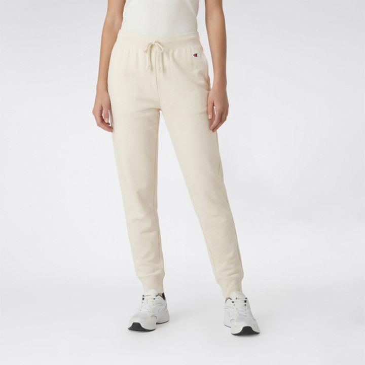 Champion Pantaloni Con Polsino Grigio Donna