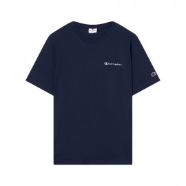 Champion T-Shirt Logo Blu Uomo