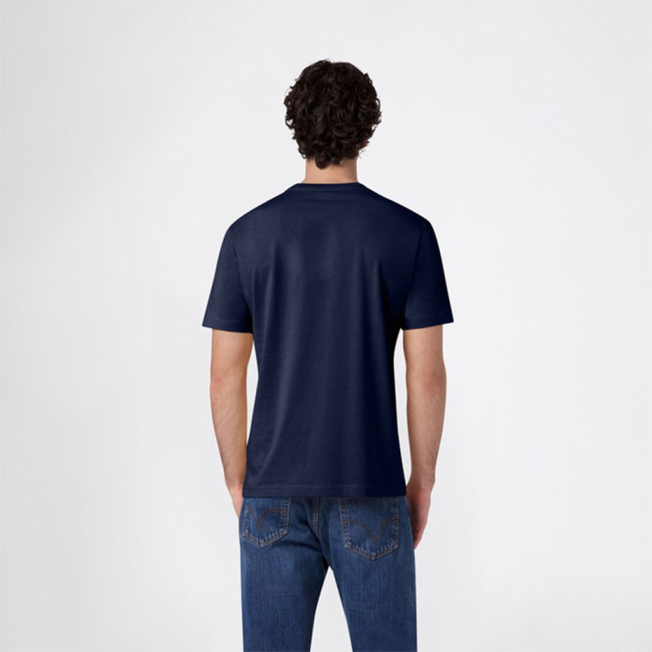 Champion T-Shirt Logo Blu Uomo